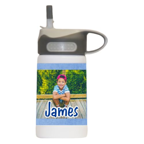 Personalized insulated water bottles for kids personalized with photo