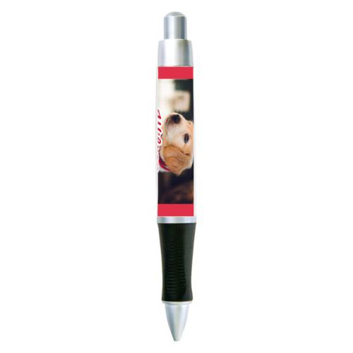 Personalized pen personalized with photo and the saying "Wilson"