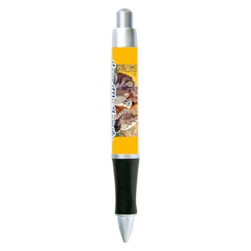 Personalized pen personalized with photo and the saying "Love My Family"
