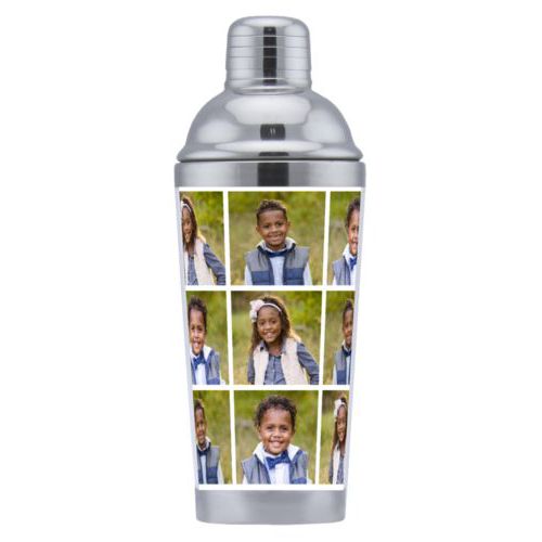 Coctail shaker personalized with photos