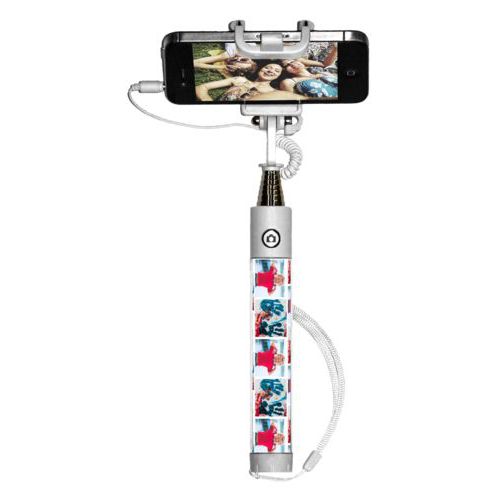 Personalized selfie stick personalized with photos