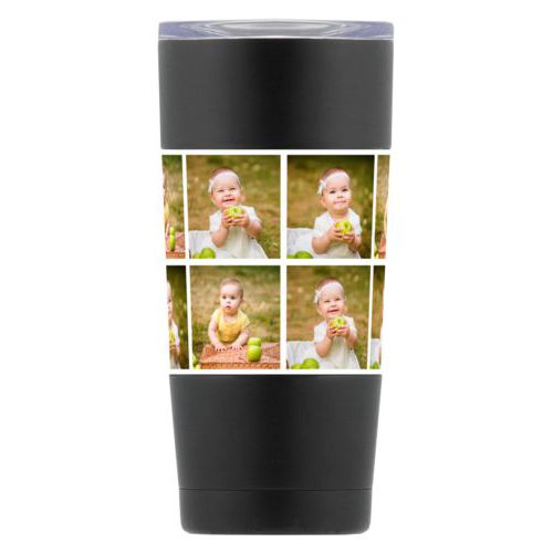 Personalized insulated mugs personalized with baby photos