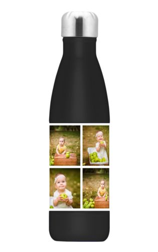 Custom insulated water bottle personalized with photos Custom insulated water bottle personalized with photos