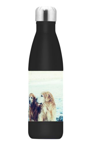 Custom insulated water bottle personalized with a photo Custom insulated water bottle personalized with a photo