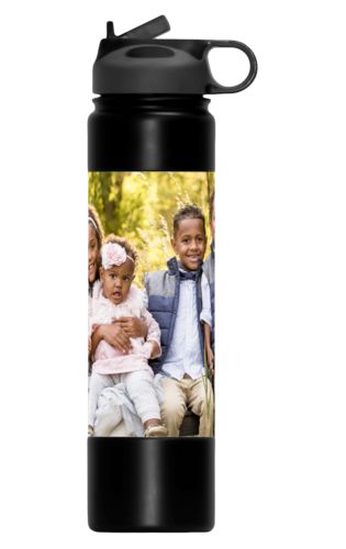 Custom insulated water bottles personalized with a photo Custom insulated water bottles personalized with a photo
