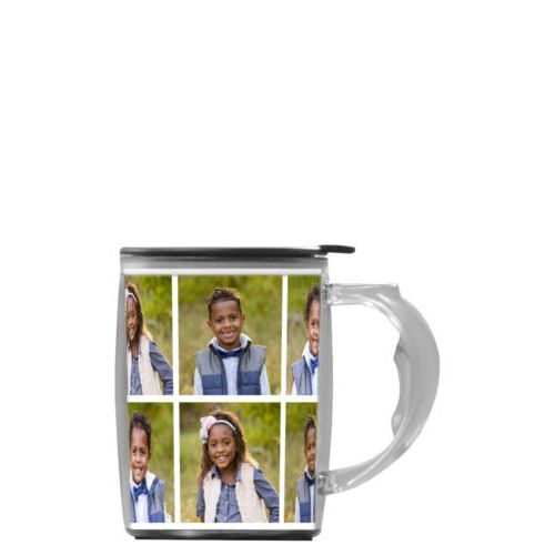 Personalized coffee mugs with handles personalized with photos of kids