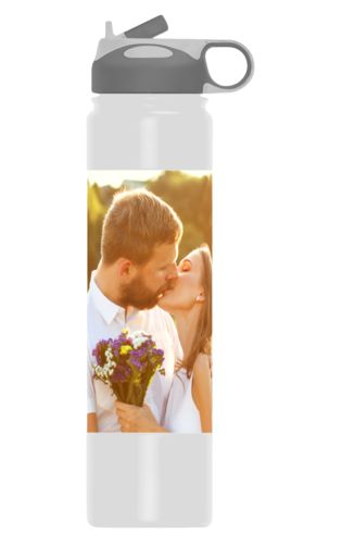 Custom water bottles personalized with a photo Custom water bottles personalized with a photo