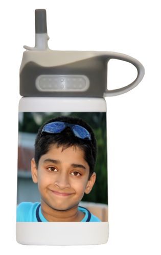 Safest water bottle for kids personalized with a photo Safest water bottle for kids personalized with a photo