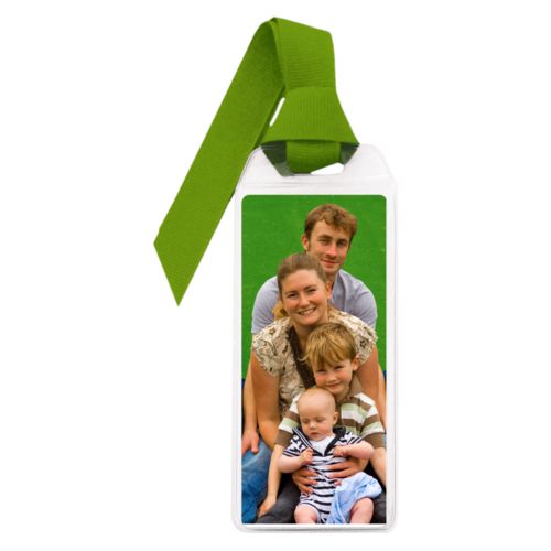 Personalized bookmarks personalized with family photo