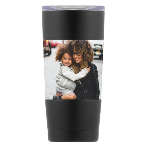 Personalized insulated steel mug personalized with photo