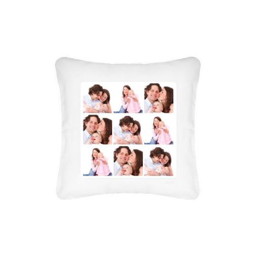 Personalized pillow personalized with photos