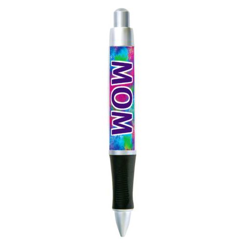 Personalized pen personalized with night pattern and the saying "MOM"