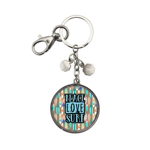 Boymom Keychain - Happy Multicolor - Fynnleigh Mae & Co