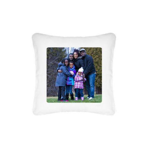 Personalized pillow personalized with photo