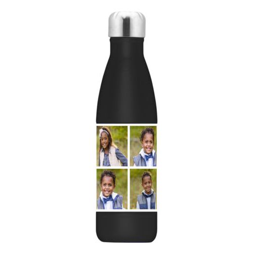 Personalized stainless steel water bottle personalized with photos