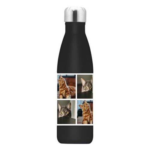 Vacuum insulated water bottle personalized with photos