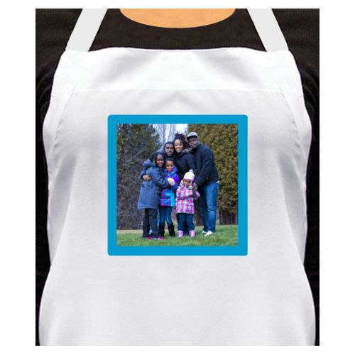 Personalized apron personalized with photo