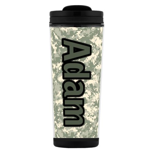Personalized coffee travel mugs personalized with name