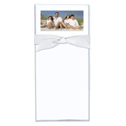 Personalized note sheets personalized with photo