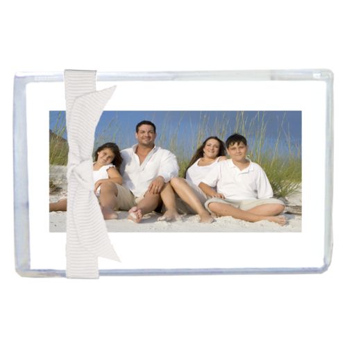 Personalized enclosure cards personalized with photo