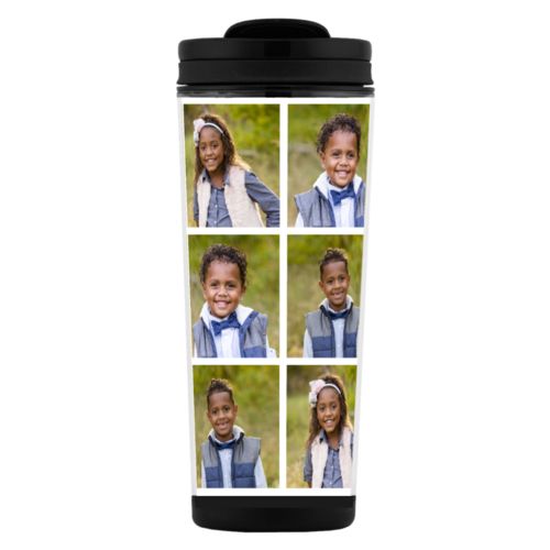 Personalized coffee travel mugs personalized with kids