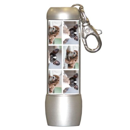 Personalized flashlight personalized with photos