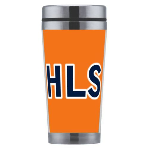 Personalized coffee mug personalized with the saying "HLS"