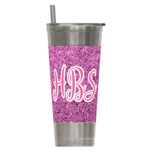 Personalized coffee tumblers personalized with monogram