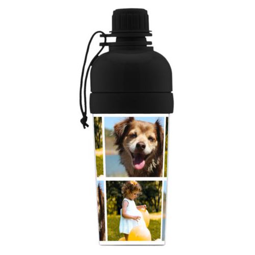 Kids water bottle personalized with photos