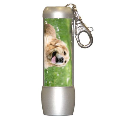 Personalized flashlight personalized with photo