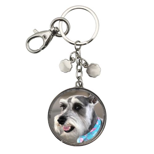 Personalized keychain personalized with a photo