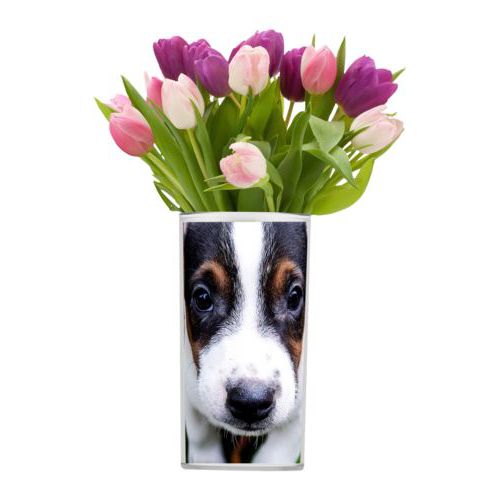 Personalized vase personalized with photo