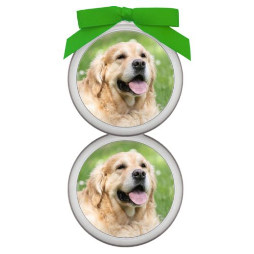 Personalized ornament personalized with photo