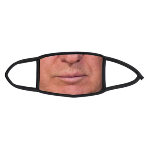Custom small face masks personalized with Trump face