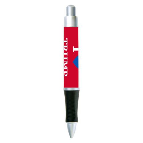 Personalized pen personalized with "I Love TRUMP" design