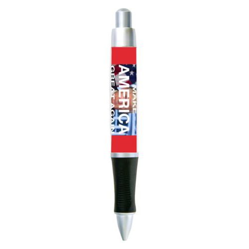 Custom pen personalized with Trump photo and "Make America Great Again" design