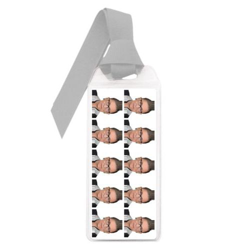 Personalized bookmark personalized with Ruth Bader Ginsburg photo design