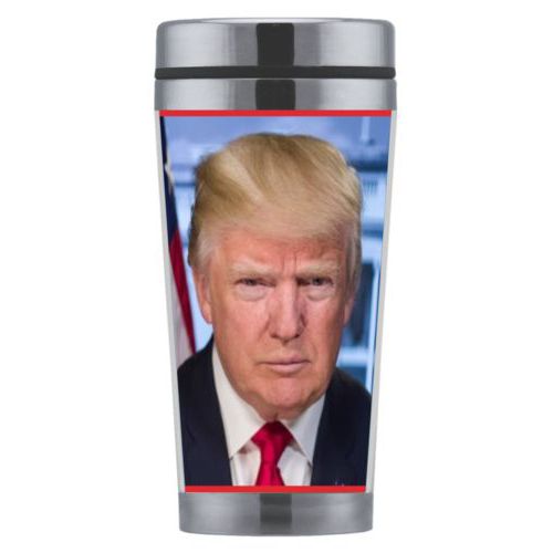 Mug personalized with Trump photo design