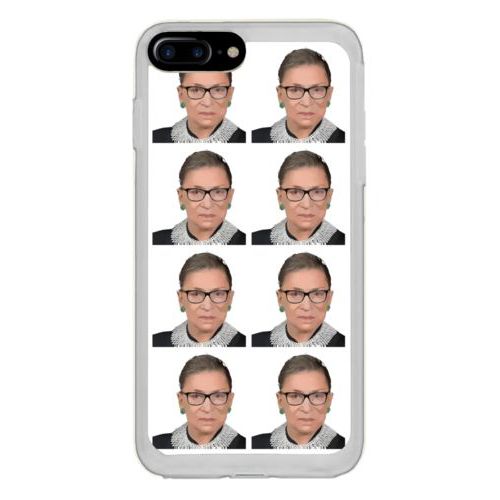 Personalized phone case personalized with Ruth Bader Ginsburg photo design