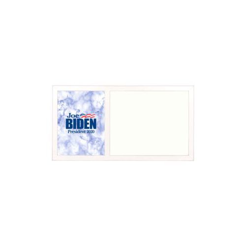 Personalized whiteboard personalized with "Joe Biden President 2020" logo on cloud design