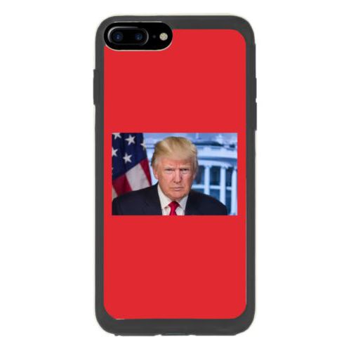Personalized phone case personalized with Trump photo design