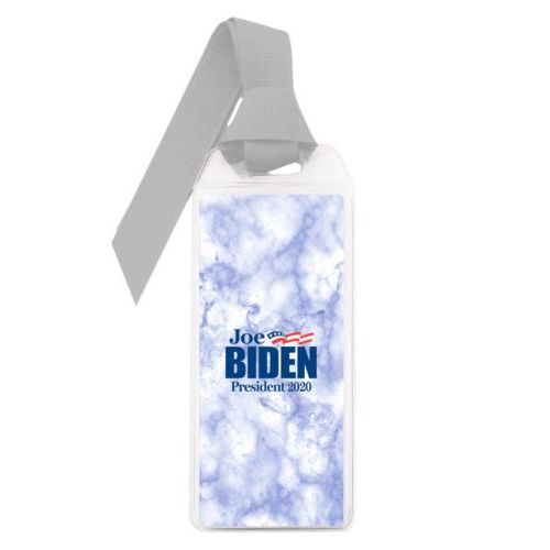 Personalized bookmark personalized with "Joe Biden President 2020" logo on cloud design