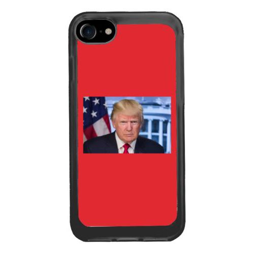 Personalized phone case personalized with Trump photo design