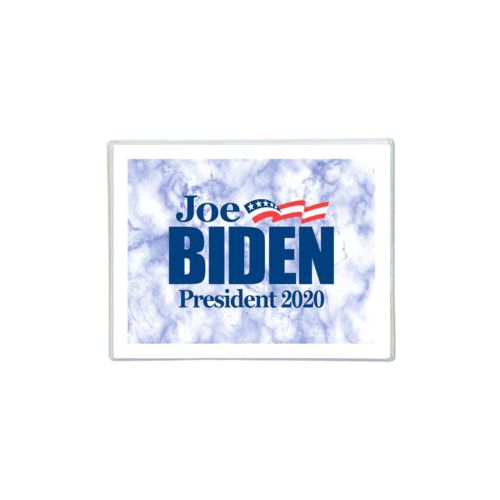 Note cards personalized with "Joe Biden President 2020" logo on cloud design
