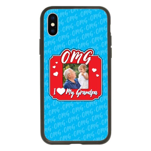 Personalized with "OMG I love my grandpa" and a photo