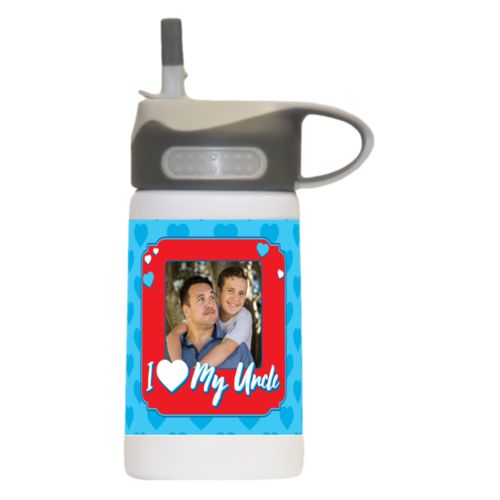 Personalized with "I love my uncle" and a photo