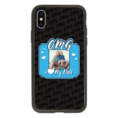 Personalized with "OMG I love my dad" and a photo