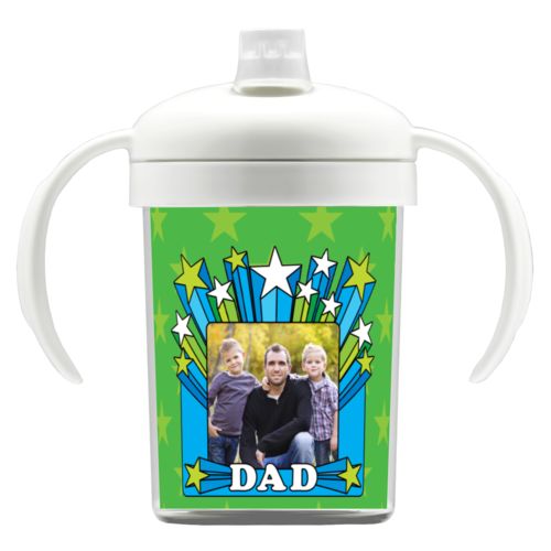 Personalized with "Dad" and a photo