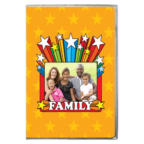 Personalized with "Family" and a photo