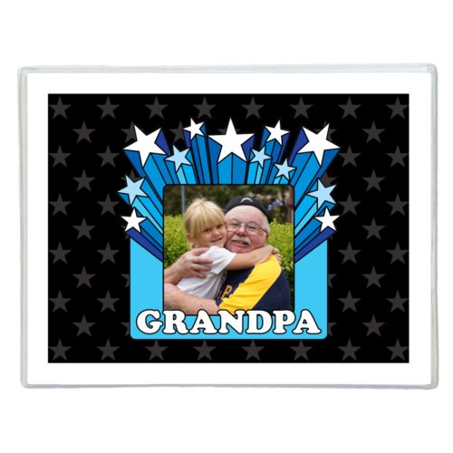 Personalized with "Grandpa" and a photo